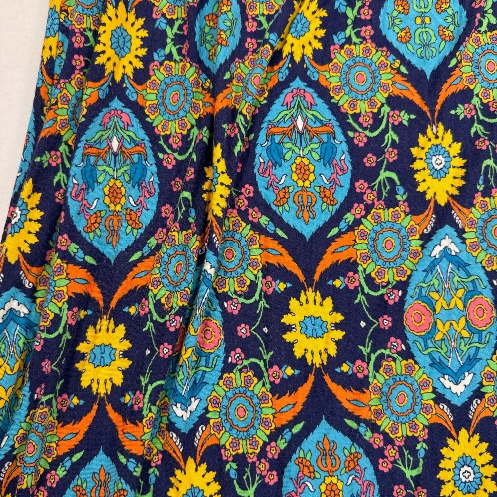 Beacan Cove Sleeveless Maxi Dress Womens Size S Multi Colored Print - Picture 7 of 10